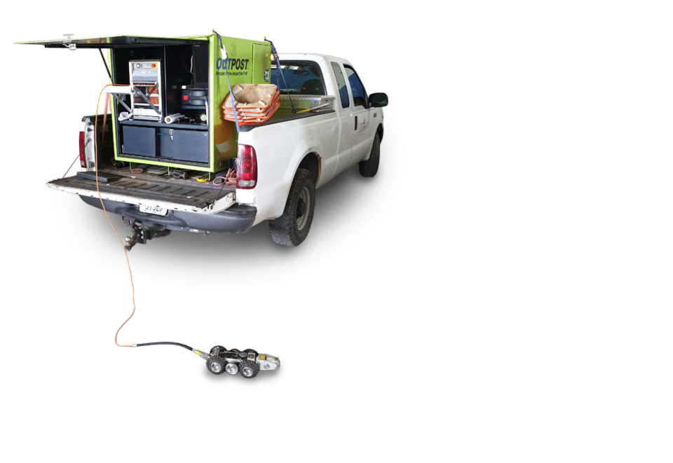 Mobile inspection vehicle for the iPEK mobile sewer inspection systems