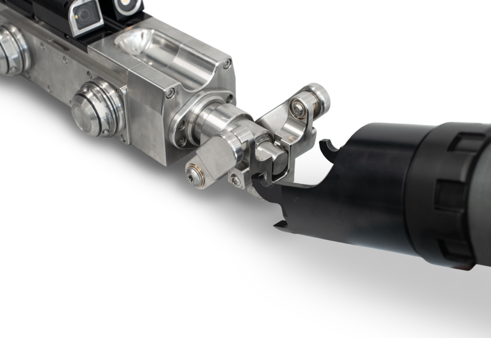 ROVION system is equipped with quick release fasteners, Quick Change Design, for tool-less mounting